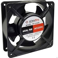 PF8038B; Вентилятор Осевой, питание 230В АС, Подшипник скольжения, 80x80x38 мм