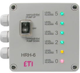 Реле контроля уровня жидкости HRH-6 230V AC